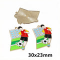 Gold Zinc Alloy Charm Pendant No.702218 for DIY Necklace Bracelet Jewelry Making view 3