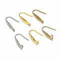 Stainless Steel DIY Ear Hooks With Loops 0.5g Earring Jewelry Findings Earrings view 1