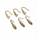 Stainless Steel DIY Ear Hooks With Loops 0.5g Earring Jewelry Findings Earrings view 4