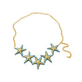 Bohemian Iron Starfish Geometric Body Chain Necklace For Beach Vacation Style view 5