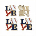 Gold Zinc Alloy Charm Pendant No.714449 for DIY Necklace Bracelet Jewelry Making view 3