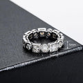 Round And Square Stacking Rings For Women Minimal Commuter Style Fashion Jewelry view 4