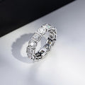 Round And Square Stacking Rings For Women Minimal Commuter Style Fashion Jewelry view 3