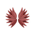 2026 New European Vintage Iron Leaf Stud Earrings For Women, Statement Spliced Metal Party Vacation Jewelry view 5