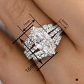 Luxury Stackable Marquise Ring For Women, Elegant Banquet Jewelry And Matching Couple Ring view 4