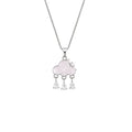 2026 New Copper Cloud Waterdrop Tassel Necklace, Old Money Geometric Clavicle Choker For Women view 5