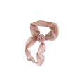 2026 Korean Old Money Floral Polka Dot Hair Clip Scarf Necklace Jewelry Set For Women view 5