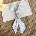 French Colorful Tulip Flower Cloth Scarf Necklace For Women Old Money Style Spring Summer Jewelry view 4
