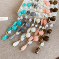 Irregular Geometric Acrylic Pearl Necklace Old Money Style Clavicle Chain Statement Jewelry view 2
