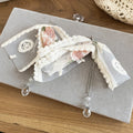 Summer Vacation Style Geometric Artificial Crystal Tassel Drop Earrings With Silver Posts view 4