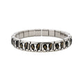 Cute Enamel Dog Stainless Steel Beaded Bracelet, Simple Fashion Animal Charm Jewelry For Women view 5