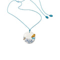 2026 New Vacation Style Resin Conch Shell Necklace Fresh Sweet Geometric Round Collarbone Chain view 5