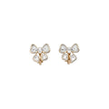 Light Luxury Copper Zircon Bow Clip-on Earrings, Elegant Niche Design For Women view 5