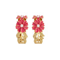 2026 New Iron Enamel Flower Bangle For Women, Sweet Vacation Style Spring Tone Jewelry view 5