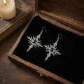 Vintage Gothic Cross Rhinestone Tassel Alloy Drop Earrings For Women欧美 Fashion Statement Earrings view 3