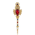 Alloy Baroque Magic Wand Brooch For Coat And Suit Decoration view 1