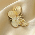 Alloy Butterfly Brooch Lapel Pin For Personalized Apparel Accessories view 4