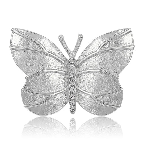 Alloy Butterfly Brooch Lapel Pin For Personalized Apparel Accessories
