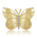 Alloy Butterfly Brooch Lapel Pin For Personalized Apparel Accessories view 1