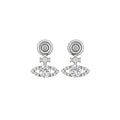 Light Luxury Copper Saturn Star Butterfly Zircon Clip-on Earrings No Piercing Ear Cuffs view 5