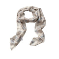 Old Money Style Printed Mesh Scarf Necklace For Women, Geometric Line Cloth Choker Sunshade Neck Tie view 5
