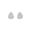 Light Luxury Copper Teardrop Zircon Stud Earrings With Silver Pins Elegant 2026 Design view 5