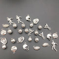 Metallic Seashell Metal Charms with 10 Listed Options view 2