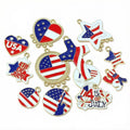 Gold Zinc Alloy Charm Pendant No.823962 for DIY Necklace Bracelet Jewelry Making view 5