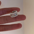 Elegant Faux Pearl Zircon Round Clip-on Earrings For Women, Fashion No-Piercing Ear Cuffs view 3