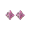 2026 Colorful Copper Flower Star Stud Earrings Sweet Cool Summer Versatile Fashion Jewelry view 5