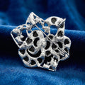 Alloy Shell Rose Brooch Pin For Womens Suit Decoration view 4