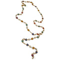 Glass Crystal Butterfly Y Necklace Light Luxury Sweet Vacation Style Collarbone Chain view 5