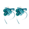 Dreamy Shell Bow Drop Earrings Vacation Style Ribbon Ear Hook Earrings view 5