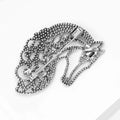 Vintage Hollow Alloy Horse Brooch Pin For Garments And Lapels view 3