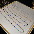 2026 Light Luxury Glass Crystal Metal Long Tassel Sweater Necklace With Round Geometric Pendant For Women view 2