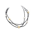 Old Money Style Round Crystal Pearl Beaded Multilayer Adjustable Collarbone Necklace view 5