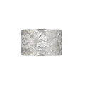 Sweet Girl Transparent Lace Print Acrylic Open Bangle For Women, Round Designer Fashion Bracelet view 5