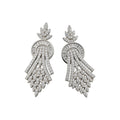 Playful Luxury Copper Round Full Zircon Stud Earrings Geometric Celebrity Style view 5