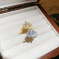 Sparkling Zircon Oval Open Ring With Elegant Luxury Design For Women view 2