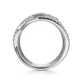 Light Luxury Line Tentacle Wax Setting Ring For Women, Elegant Sweet Cool Fashion Jewelry view 3