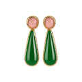 European Vintage Alloy Irregular Geometric Metal Stud Earrings With Silver Pins view 5