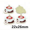 Gold Zinc Alloy Charm Pendant No.993727 for DIY Necklace Bracelet Jewelry Making view 2