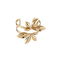 European Style Alloy Leaf And Flower Double Layer Bracelet Necklace Jewelry Set view 5