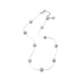 Old Money Style Round Pleated Freshwater Pearl Necklace Elegant French Clavicle Choker view 5