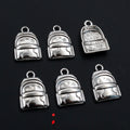 Alloy Graduation Cap Book Backpack Charms, DIY Jewelry Accessories For Necklaces And Bracelets view 4