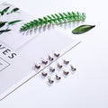 Smooth 4mm Jewelry Cord End Crimps in Four Metal Finishes view 4
