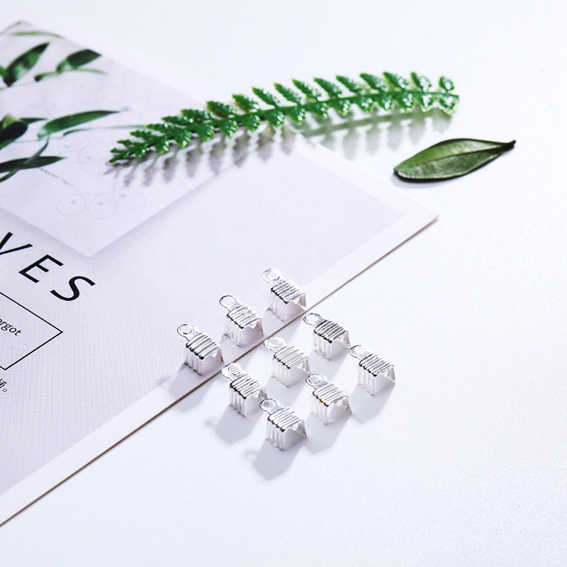 4mm Crimp End Caps for Bracelet and Necklace Cords