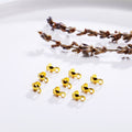 Coil Cord End Findings in Four Metal Finishes for Jewelry Making view 3