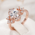 Sweet Cool Creative Crown Index Finger Ring For Women Romantic Fashion Jewelry Gift Accessory view 3