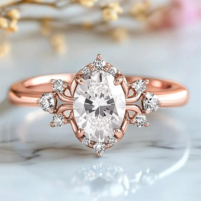 Sweet Cool Creative Crown Index Finger Ring For Women Romantic Fashion Jewelry Gift Accessory